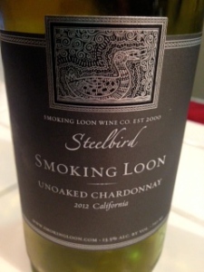 Steelbird Smoking Loon Unoaked Chard. 