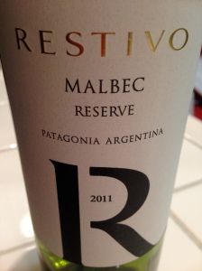 Restivo Malbec Reserve 2011
