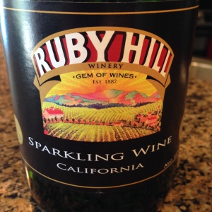 Ruby Hill Sparkling Wine